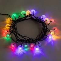 Sklum - LED-Girlande mit Solarladegerät 2 m Aury Mehrfarbig von SKLUM