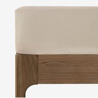 Sklum - Spannbetttuch aus 180 Fäden Baumwollperkal Lesia Beige Tapioca Bett 180cm (180 x 200 x 40 cm) von SKLUM
