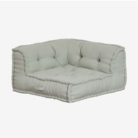 Modulares Ecksofa aus Baumwolle Dhel Mousse-Celadon - Sklum von SKLUM