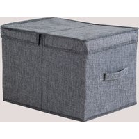 Aufbewahrungsbox mit Deckel Tarinna Grau - Sklum Aufbewahrungsbox mit Deckel Tarinna Grau - Sklum von SKLUM