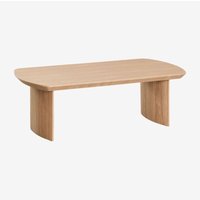 Rechteckiger Couchtisch 120x60 cm aus mdf Tuareg Braun Natur - Sklum Rechteckiger Couchtisch 120x60 cm aus mdf Tuareg Braun Natur - Sklum von SKLUM