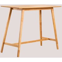 Sklum - Rechteckiger Stehtisch aus Kerhen-Holz 140 x 60 cm von SKLUM