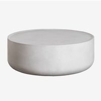 Runder Gartencouchtisch Ø80 cm aus Zement Darwys - Sklum von SKLUM