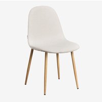 SKLUM 2er-Pack Esszimmerstühle aus Bouclé-Stoff Glamm Deluxe Natur von SKLUM
