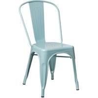 SKLUM 2er-Pack stapelbare Esszimmerstühle Lix Blau Paradies SKLUM 2er-Pack stapelbare Esszimmerstühle Lix Blau Paradies von SKLUM