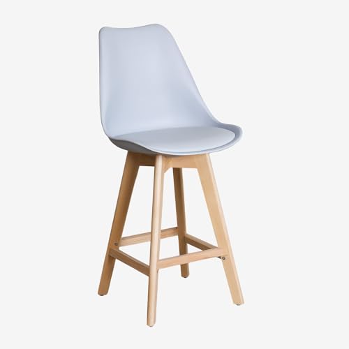 SKLUM 2er Set Barhocker 67 cm Nordic Delphingrau von SKLUM