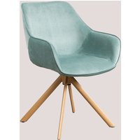 SKLUM 2er Set Esszimmerstühle aus Samt Lucy Grün Tanne Natur SKLUM 2er Set Esszimmerstühle aus Samt Lucy Grün Tanne Natur von SKLUM