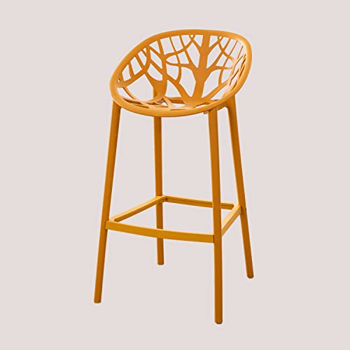 SKLUM 2er Set Outdoor-Barhocker Ores Senfgelb ↑75 cm von SKLUM