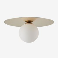 SKLUM Anine Deckenlampe aus Eisen und Glas Vergoldet Ø30 cm SKLUM Anine Deckenlampe aus Eisen und Glas Vergoldet Ø30 cm von SKLUM