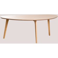 SKLUM Couchtisch aus MDF und Yavik-Eichenholz Braun Natur von SKLUM