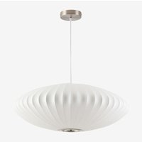 Sklum - Deckenlampe aus Kunstseide und Eisen Worel a von SKLUM
