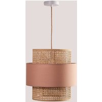 Sklum - Deckenlampe aus Rattan Satu Hellbraun nude - Hellbraun nude von SKLUM