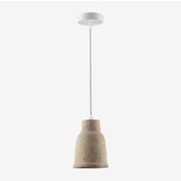 Sklum - Deckenleuchte Sainza aus Terrakotta Beige Tapioca Ø14 cm von SKLUM