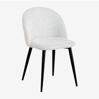 SKLUM Polsterstuhl aus Stahl Kana Schwarz von SKLUM