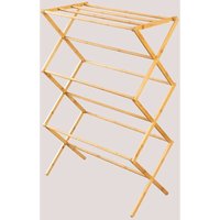 SKLUM Faltbarer Wäscheständer aus Bambus Dalton Bambus von SKLUM