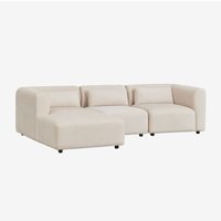 SKLUM Fogler 3-teiliges modulares Sofa mit Chaiselongue links SKLUM Fogler 3-teiliges modulares Sofa mit Chaiselongue links von SKLUM