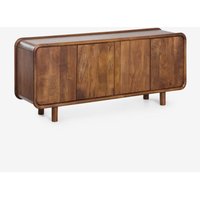 SKLUM Gina Sideboard aus Mangoholz 175x43 cm Dunkler Griff Holz SKLUM Gina Sideboard aus Mangoholz 175x43 cm Dunkler Griff Holz von SKLUM
