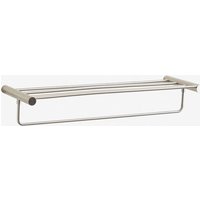 SKLUM Handtuchhalter zur Wandmontage für das Badezimmer mit Ablage aus Edelstahl Devon Gebürstetes Grau von SKLUM