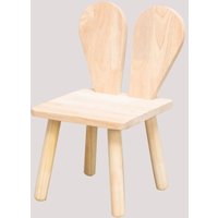 SKLUM Holzstuhl Buny Kids Braun Natur von SKLUM