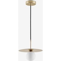 SKLUM Jorien Badezimmer-Deckenleuchte mit Glaskugel Gold von SKLUM