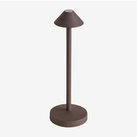 Kabellose LED-Tischlampe für den Außenbereich Emilija Braun Kaffee - Sklum von SKLUM