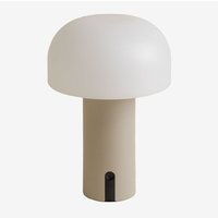 SKLUM Kabellose LED-Tischlampe für den Außenbereich Jadzia Beige Tapioca von SKLUM