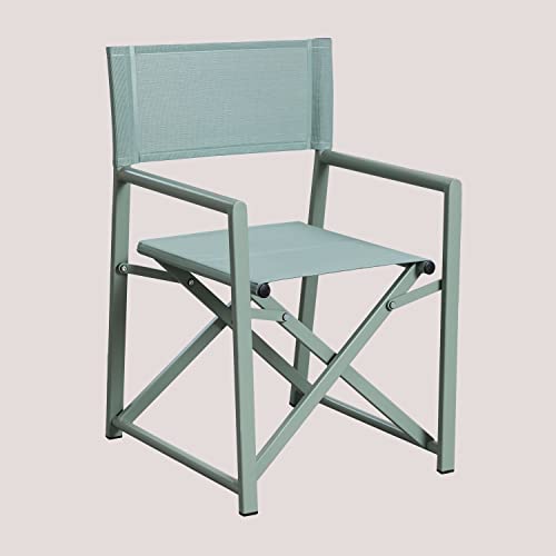 SKLUM Klappbarer Outdoor Regiestuhl Xarba Seladon von SKLUM