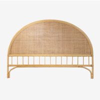 SKLUM Kopfteil für 150 cm Bett in Rattan Yivisc Braun Natur 150 cm von SKLUM