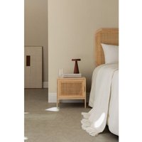 SKLUM Nachttisch aus Rattan und Holz Reyna Braun Natur von SKLUM