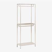 SKLUM Offener Kleiderschrank Janine aus Stahl Beige Tapioca SKLUM Offener Kleiderschrank Janine aus Stahl Beige Tapioca von SKLUM