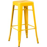 SKLUM Pack 2 hohe Hocker (76 cm) LIX Gelb Fresie von SKLUM