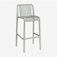 SKLUM Packung mit 4 stapelbaren Wendell-Hockern aus Polypropylen Grün Caqui ↑75 cm von SKLUM