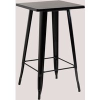 SKLUM Quadratischer Stehtisch aus Stahl (60x60 cm) LIX Schwarz von SKLUM