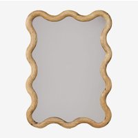 SKLUM Rechteckiger Wandspiegel 55x40 cm aus Eichenholz Tilore Braun Eiche von SKLUM