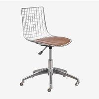 SKLUM Renee Schreibtischstuhl aus Stahl Chrom von SKLUM