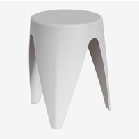Runder Gartentisch Ø40 cm aus Polypropylen Siurana Helles Grau - Sklum von SKLUM