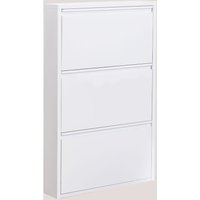 SKLUM Schuhregal Logan aus Stahl Weiss 3 Türen SKLUM Schuhregal Logan aus Stahl Weiss 3 Türen von SKLUM