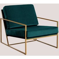 SKLUM Sessel aus samt Nilo GRÜN JUNGLE von SKLUM