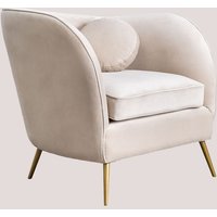 SKLUM Sessel in samt Clovys Braun Weizen SKLUM Sessel in samt Clovys Braun Weizen von SKLUM