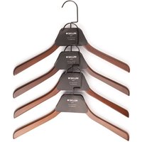 Set 4 Kleiderbügel aus Holz Rita Braun Dark - Sklum Set 4 Kleiderbügel aus Holz Rita Braun Dark - Sklum von SKLUM