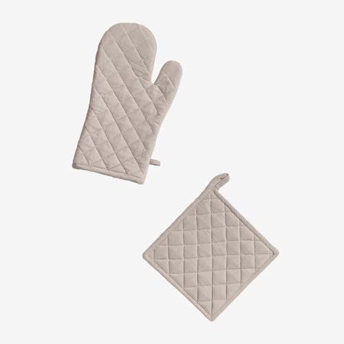 SKLUM Set mit Ofenhandschuh und Geschirrtuch Nedeliya - SKLUM Set mit Ofenhandschuh und Geschirrtuch Nedeliya - von SKLUM