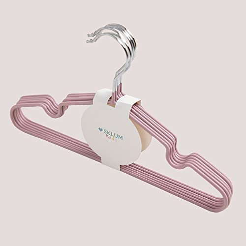 SKLUM Set mit sechs Kinderkleiderbügeln Anttal Pink von SKLUM