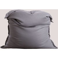 Sklum - Sofamodule aus Stoff Attus Style Anthrazit Sitzsack - Anthrazit Sitzsack von SKLUM