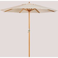 SKLUM Sonnenschirm Ø290 cm aus Stoff und Holz Cretas Beige Nude SKLUM Sonnenschirm Ø290 cm aus Stoff und Holz Cretas Beige Nude von SKLUM