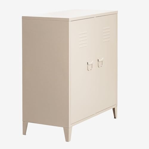 SKLUM Spind-Sideboard mit 2 Türen aus Stahl Pohpli - von SKLUM
