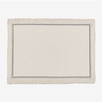 SKLUM Tischset aus Baumwolle Vimisy Grau-weiß SKLUM Tischset aus Baumwolle Vimisy Grau-weiß von SKLUM