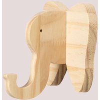 SKLUM Wandgarderobe aus Holz Pypa Kids Elefant - Elefant von SKLUM