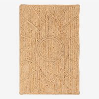 SKLUM XL Fußmatte aus geflochtener Jute 90x60 cm Elaine Jute von SKLUM