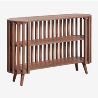 Sklum - Sideboard 120x35 cm aus Dragor-Akazienholz Akazienbraun dunkel von SKLUM