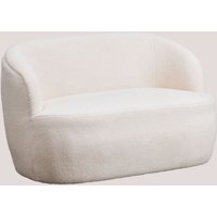 Sklum - 2-Sitzer-Sofa in Schaffell Dariele von SKLUM